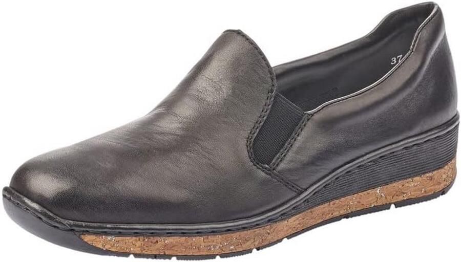 Zwarte Instapschoenen voor Dames Comfortabele en Lichte Instappers