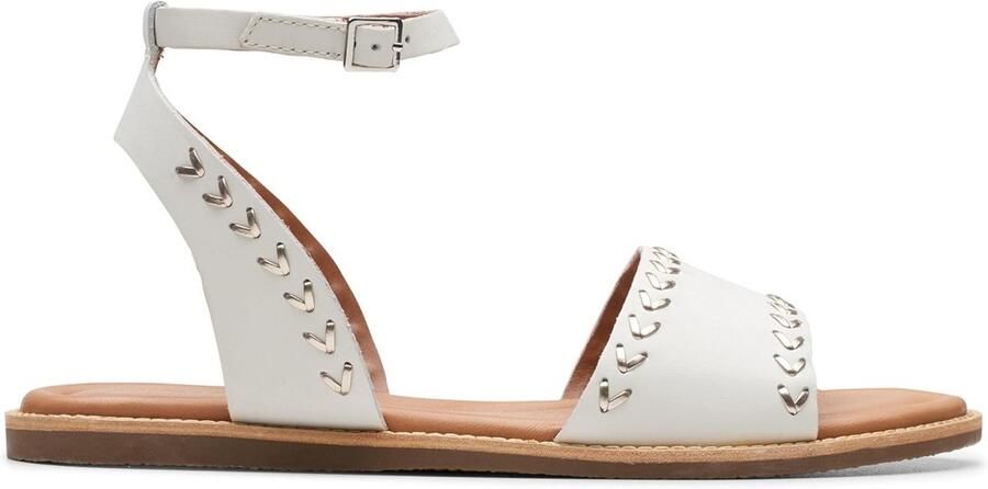 Zwarte Leren Damessandalen met Comfortabele Zool voor Zomer en Strand