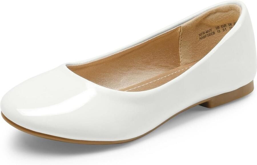 Zwarte Mary Jane Ballerina's voor Meisjes met Glitter en Anti-slip Zool