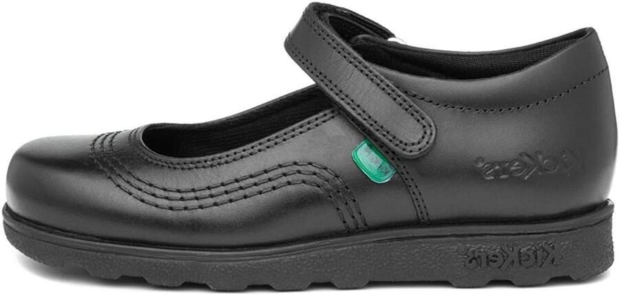 Zwarte Meisjesschoenen met Klittenband Comfortabele Toddlers & Peuters Instappers