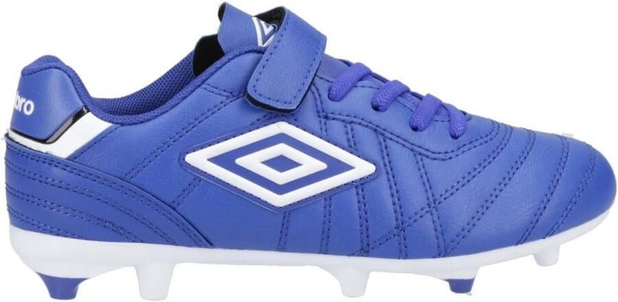 Zwarte Blauwe Firm Ground Voetbalschoenen voor Jongens Junior UK