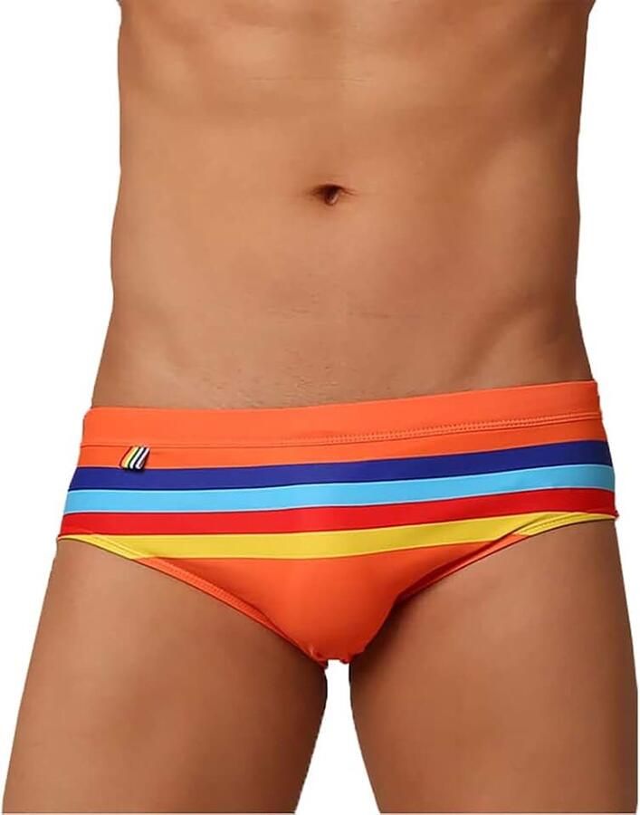 Zwemslip voor heren XL nylon en elastaan laag uitgesneden sneldrogende stof perfect voor strand surfen watersport zwembadfeesten enz