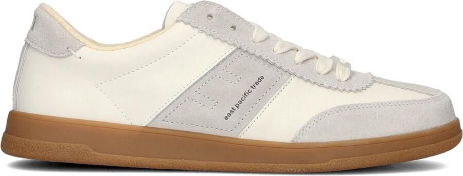 EAST PACIFIC TRADE Lage Sneakers Dames Santos Maat: 45 Materiaal: Leer Kleur: Wit