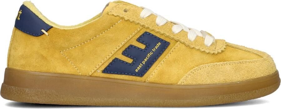 EAST PACIFIC TRADE Lage Sneakers Dames Santos-w Maat: 42 5 Materiaal: Suède Kleur: Geel