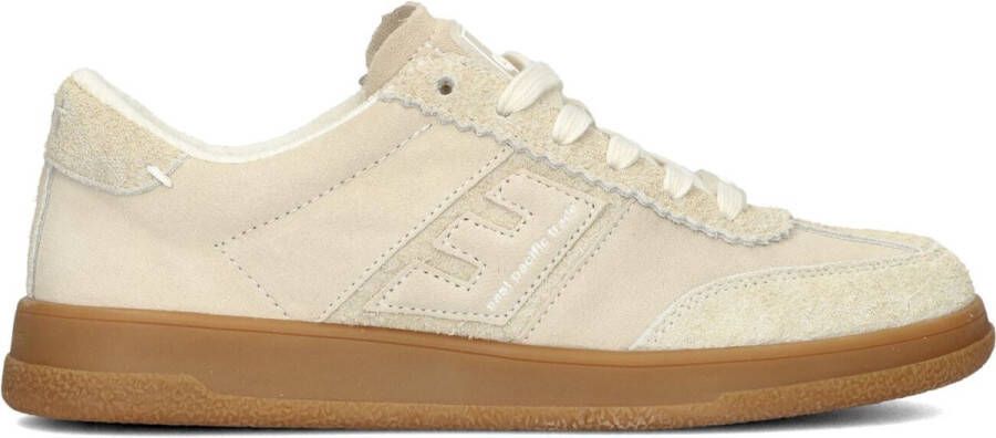 EAST PACIFIC TRADE Lage Sneakers Dames Santos-w Maat: 38 Materiaal: Suède Kleur: Beige