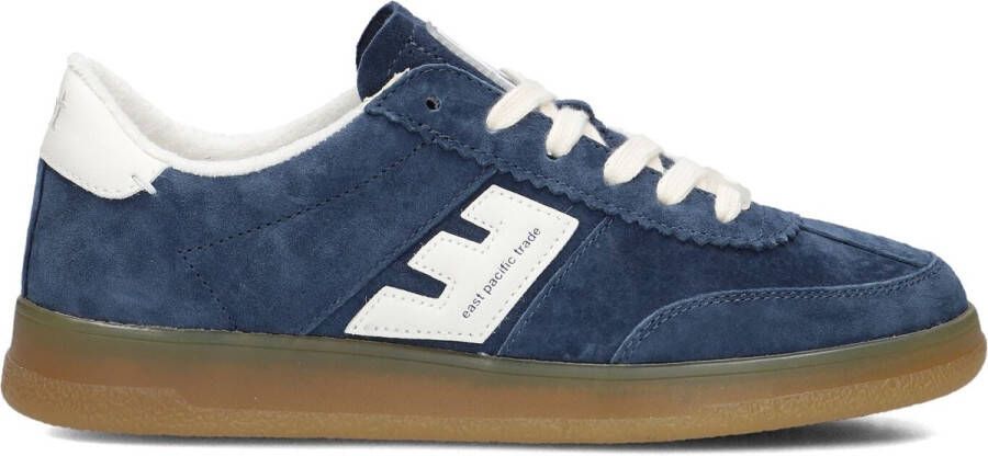 EAST PACIFIC TRADE Lage Sneakers Dames Santos-w Maat: 38 Materiaal: Suède Kleur: Blauw