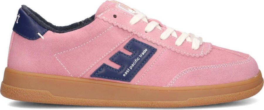 EAST PACIFIC TRADE Lage Sneakers Dames W Santos Maat: 40 Materiaal: Suède Kleur: Roze