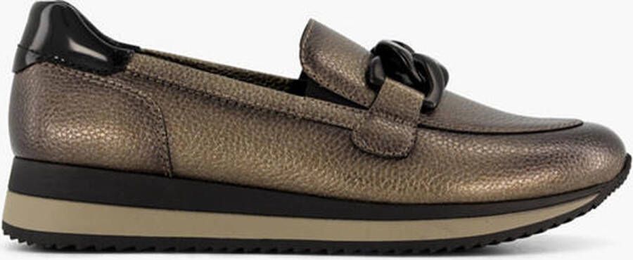 Easy Street Bronskleurige comfort instapper