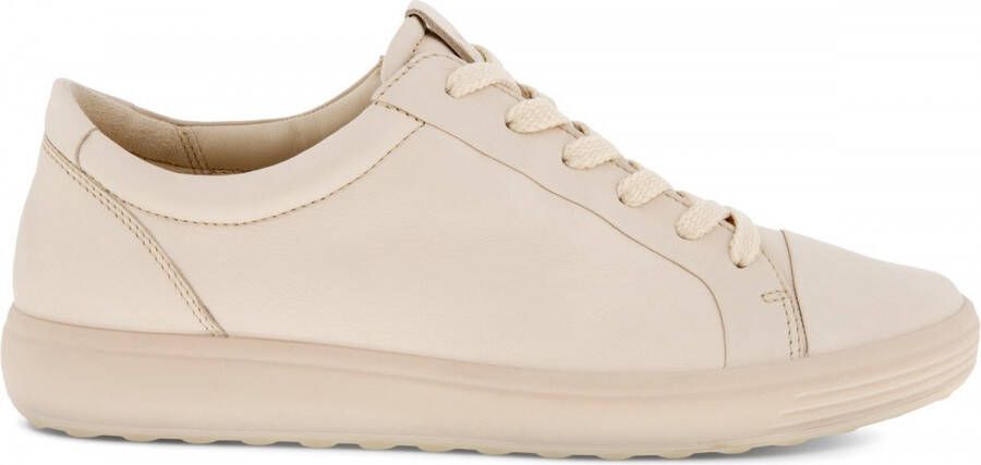 ECCO Soft 7 dames sneaker Beige