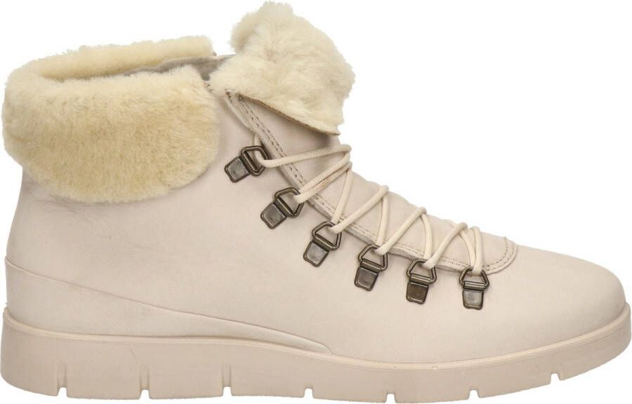 ECCO Bella veterboots beige Nubuck