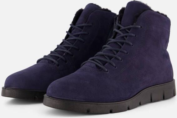 ECCO Bella dames veterboot Blauw