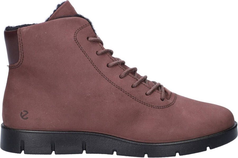 ECCO -art-282403 61333- enkel veter rits-bruin-nubuck-dames - Foto 3