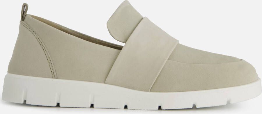 ECCO Bella Instappers groen Nubuck Dames