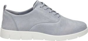 ECCO Bella Dames Veterschoenen Silver Grey