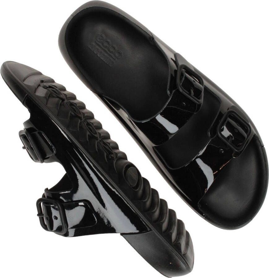 ECCO Cozmo Sandalen zwart Leer Dames