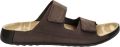 Ecco 2nd Cozmo nubuck slippers bruin - Donkerbruin