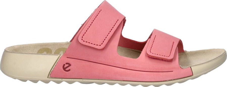 Ecco Slippers COZMO zomerschoen slippers met twee klittenbandsluitingen