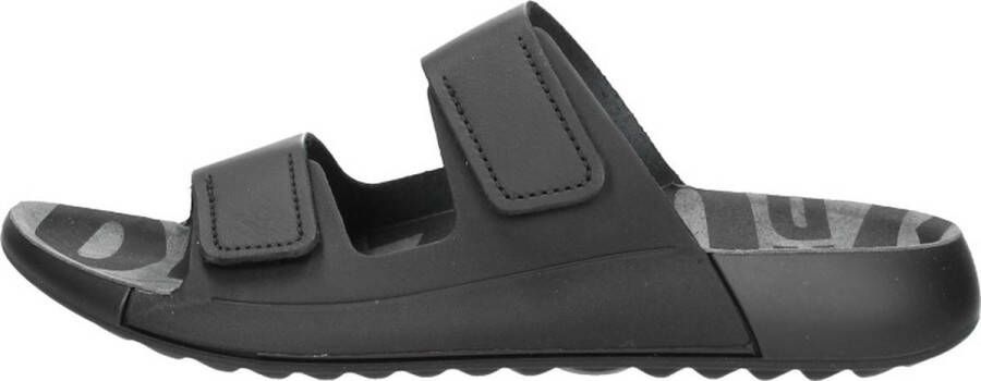 Ecco Slippers Cozmo W zomerschoen slippers met twee klittenbandsluitingen