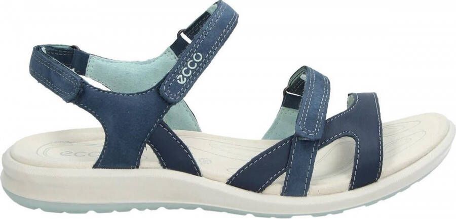 Ecco Sandalen Cruise zomerschoen sandaal keilhak met subtiele logo-opschrift