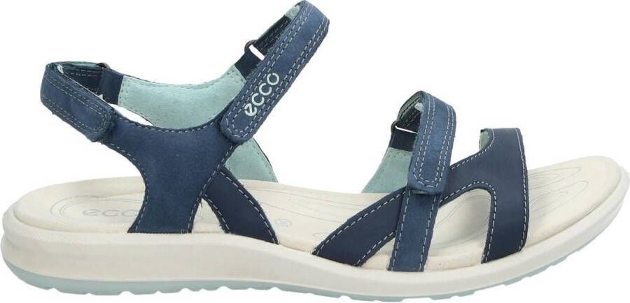 Ecco Sandalen Cruise zomerschoen sandaal keilhak met subtiele logo-opschrift