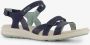 Ecco Sandalen Cruise zomerschoen sandaal keilhak met subtiele logo-opschrift - Thumbnail 5