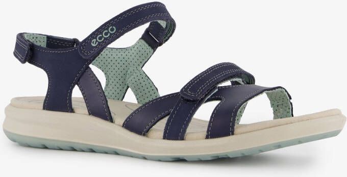 Ecco Sandalen Cruise zomerschoen sandaal keilhak met subtiele logo-opschrift