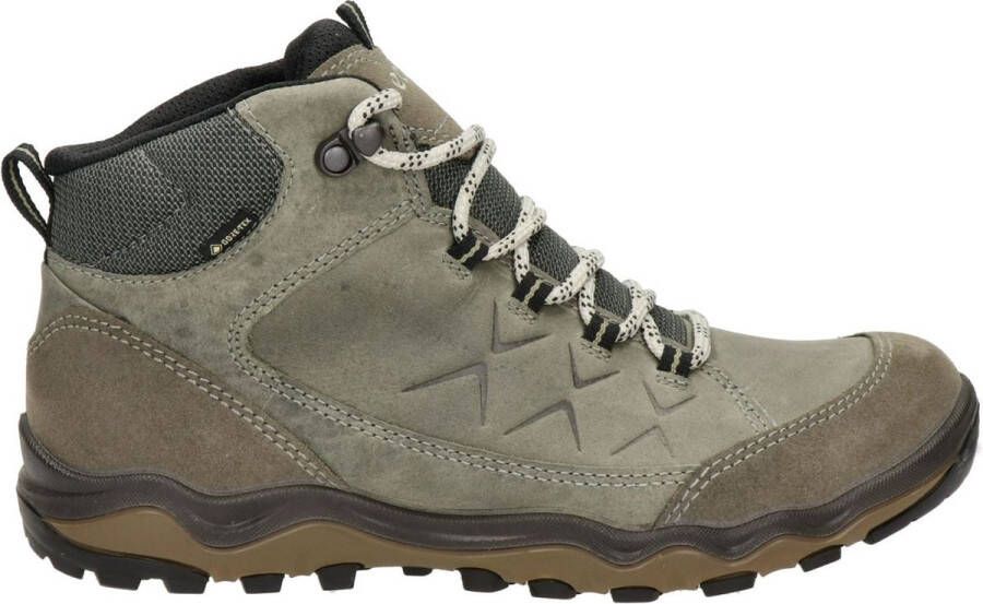 ECCO Ulterra W veterschoenen grijs Textiel Dames