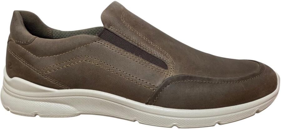 ECCO 511744 02114 Irving Instappers Bruin Nubuck Heren Bruin