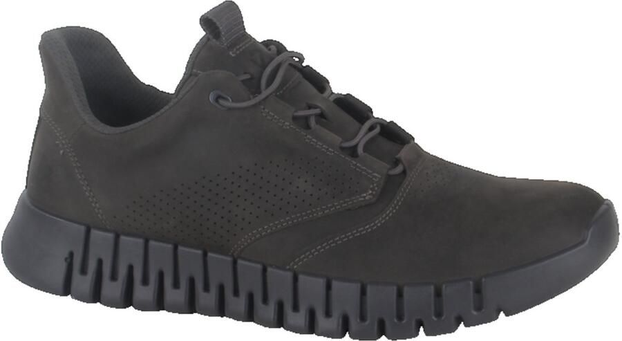 ECCO 525304-02308 heren veterschoenen sportief zwart