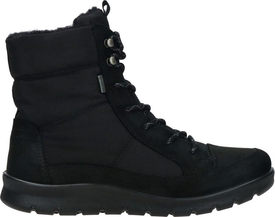 Ecco Winterlaarzen Babett Boot Veterboots enkellaarsje met waterdichte GORE TEX-membraan
