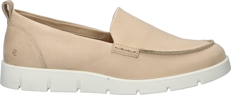 ECCO Bella Summer Instappers beige Nubuck Dames
