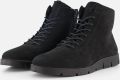ECCO Bella Winter Veterboots zwart Nubuck Dames - Zwart