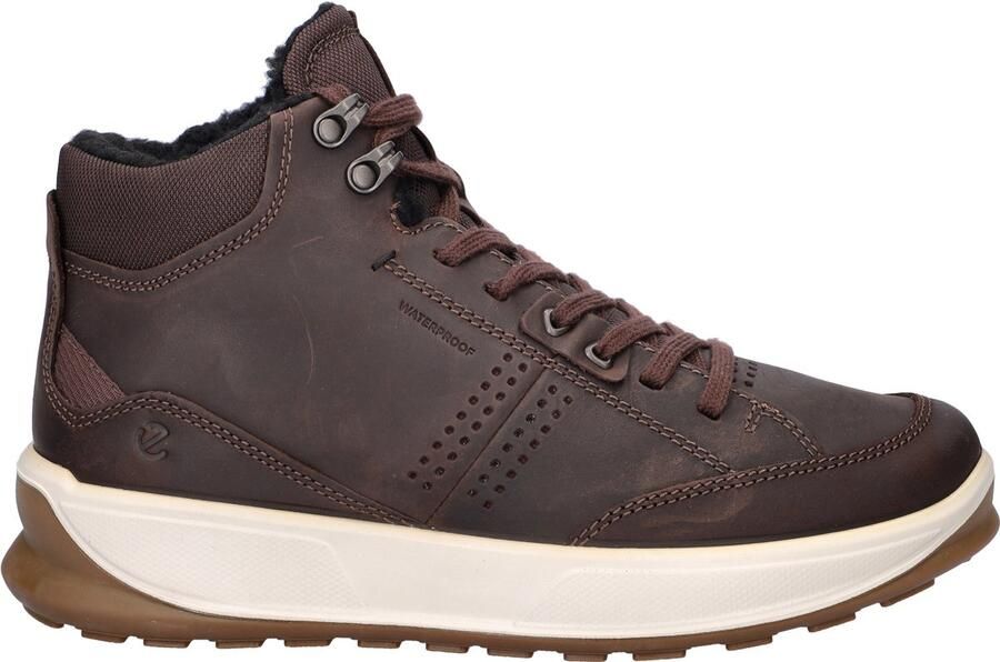 Ecco Veterschoenen ByWay 2.0 enkellaars high top sneaker met schaptrandvering