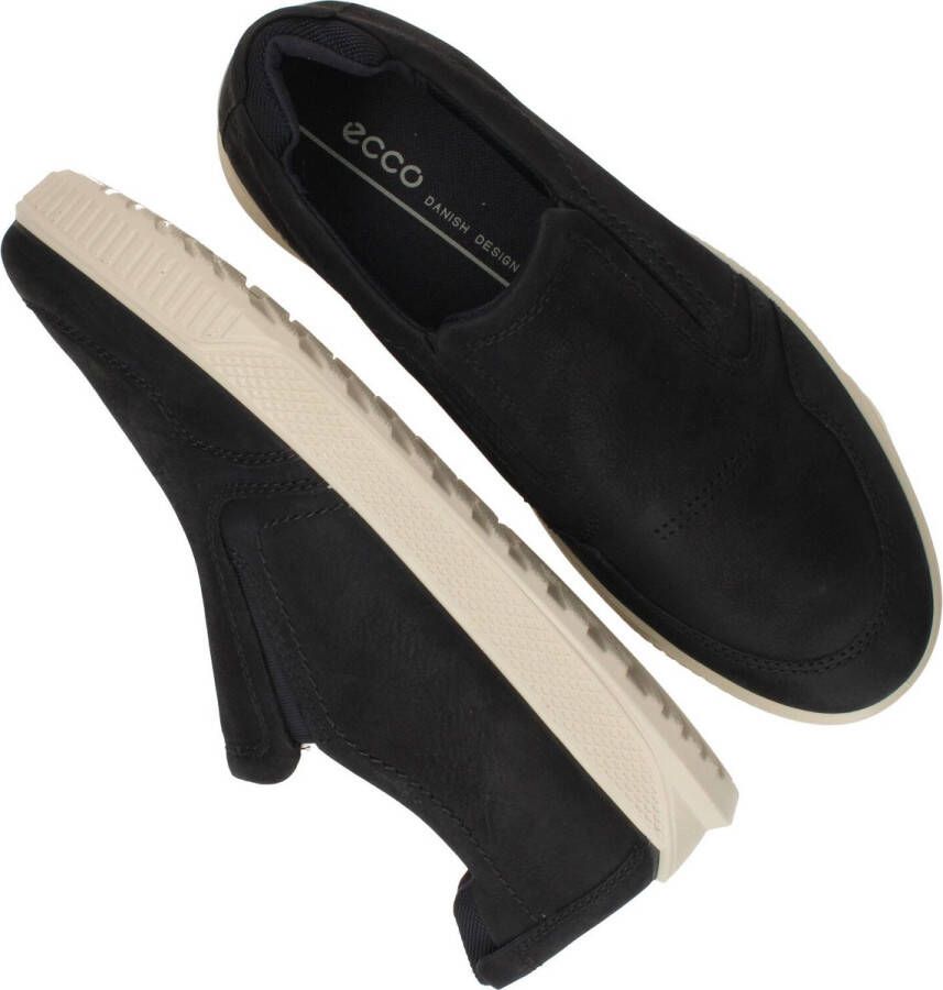 Ecco Instappers Byway Slip-on sneaker vrijetijdsschoen met praktische stretchinzet