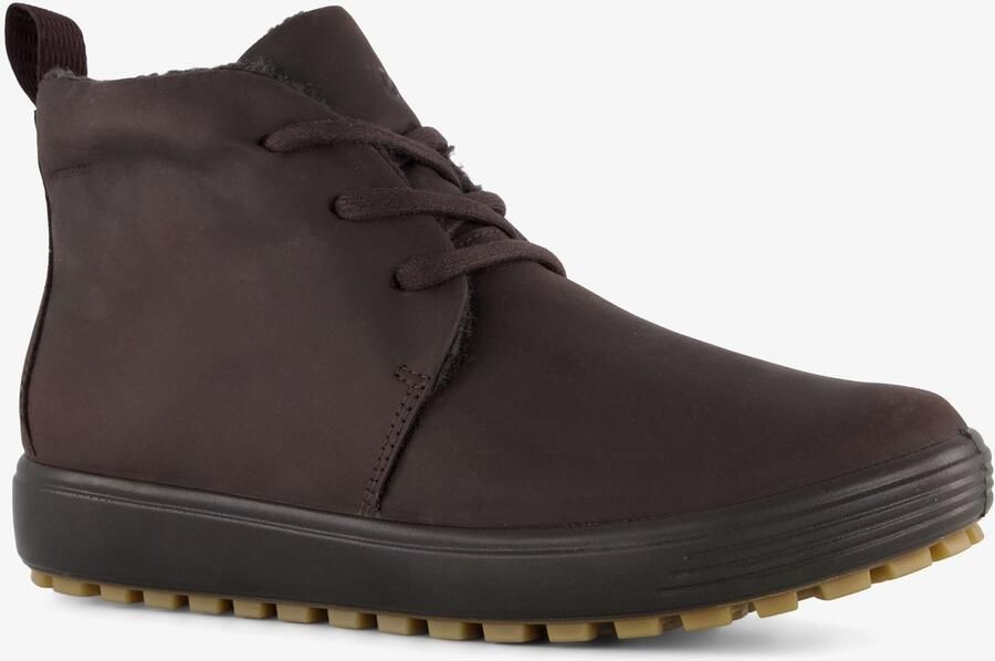 ECCO Classic Tred W leren dames veterschoenen bruin Uitneembare zool