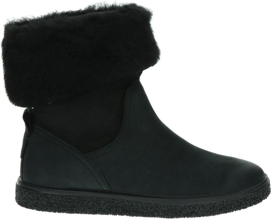 ECCO Crepetray dames enkelboot Zwart