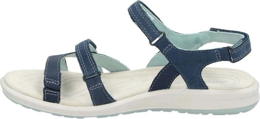 Ecco Sandalen Cruise zomerschoen sandaal keilhak met subtiele logo-opschrift - Foto 20