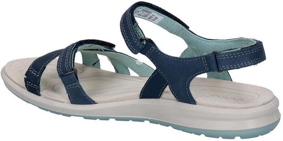 Ecco Sandalen Cruise zomerschoen sandaal keilhak met subtiele logo-opschrift - Foto 15