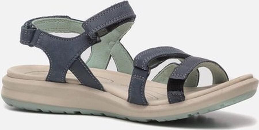 Ecco Sandalen Cruise zomerschoen sandaal keilhak met subtiele logo-opschrift - Foto 10