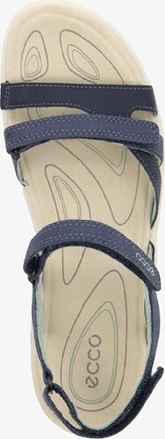 Ecco Sandalen Cruise zomerschoen sandaal keilhak met subtiele logo-opschrift - Foto 19