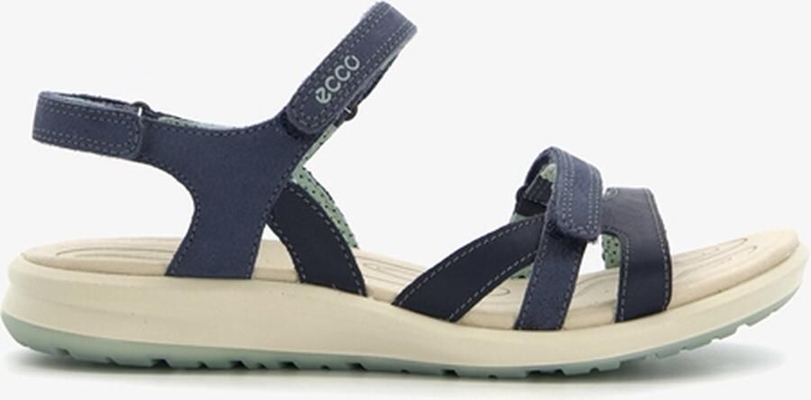 Ecco Sandalen Cruise zomerschoen sandaal keilhak met subtiele logo-opschrift - Foto 12