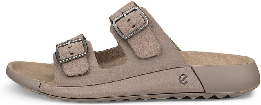 ECCO Daimen Slippers Met Twee Bandjes Dames Cozmo