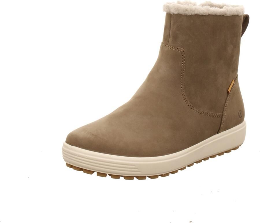 ECCO Boots Women Soft 7 Tred Dark Clay
