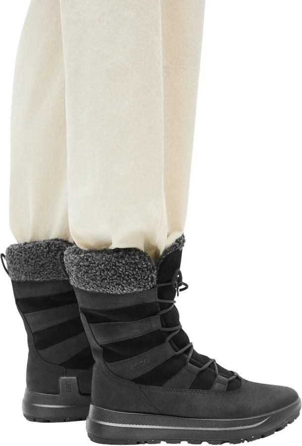 ECCO Women's Solice High Winterschoenen zwart