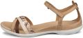 ECCO Sandaal 'FLASH' beige crème chocoladebruin grafiet - Beige