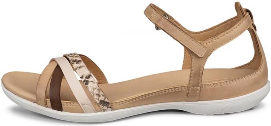 ECCO Sandaal 'FLASH' beige crème chocoladebruin grafiet