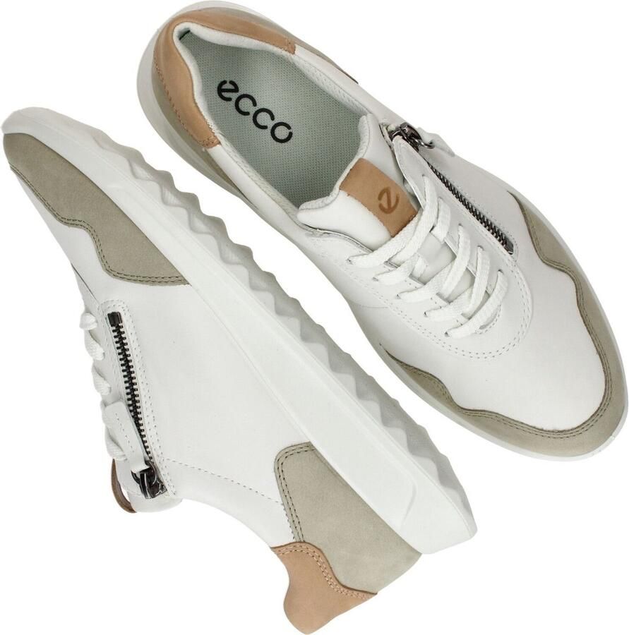ECCO Flexure Runner W Sneakes wit Leer Sneakers Dames - Foto 2