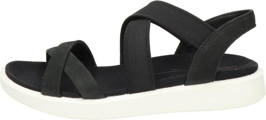 ECCO Flow W leren dames sandalen - Foto 15