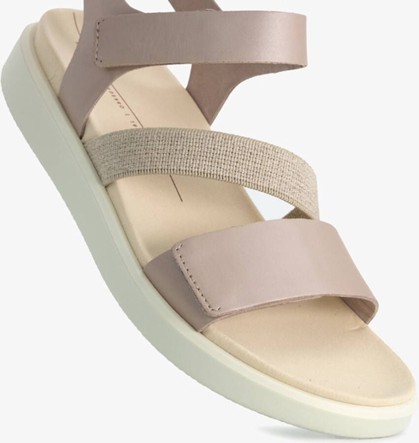 Ecco Sandalen FLOWT W zomerschoen sandaal klittenbandschoen met praktische klittenbandjes