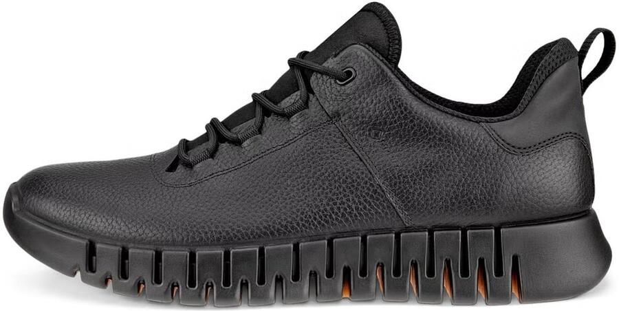 ECCO Gruuv M Lea GTX 525224-01001 Mannen Zwart Sneakers